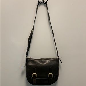 Dark Brown Frye Crossbody Purse